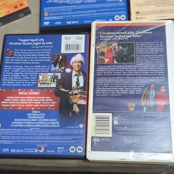 National Lampoons Vacation Trilogy Box Set VHS & DVD Chevy Chase, C-Vaca 2 - Picture 8 of 11